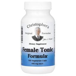 Christopher S Original Formulas Female Tonic Formula 440 Mg 100 Vegetarian Caps