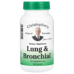 Christopher S Original Formulas Lung Bronchial 100 Vegetarian Caps