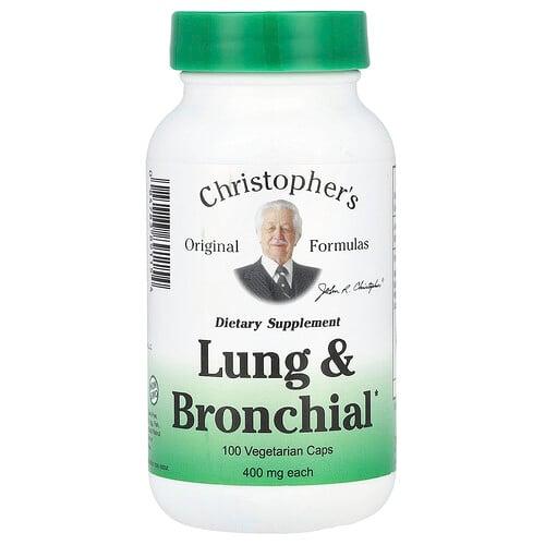 Christopher S Original Formulas Lung Bronchial 100 Vegetarian Caps