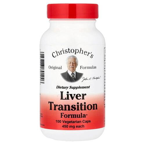 Christopher S Original Formulas Liver Transition Formula 100 Vegetarian Caps