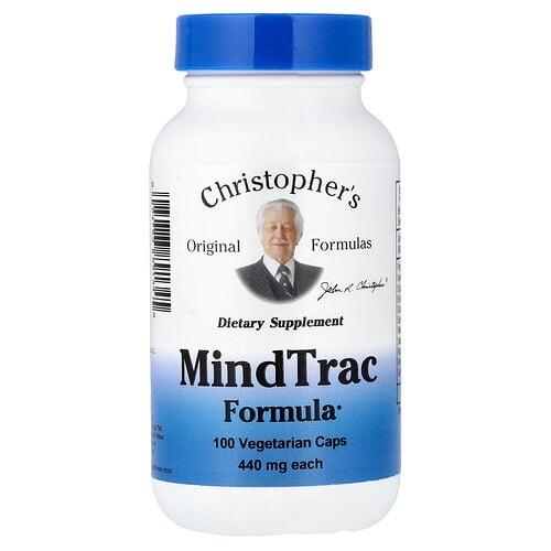 Christopher S Original Formulas Mindtrac Formula 440 Mg 100 Vegetarian Caps