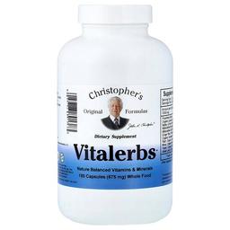 Christopher S Original Formulas Vitalerbs 180 Capsules