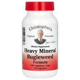 Christopher S Original Formulas Heavy Mineral Bugleweed Formula 100 Vegetarian Caps