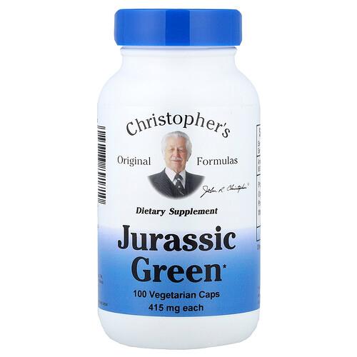 Christopher S Original Formulas Jurassic Green 100 Vegetarian Caps