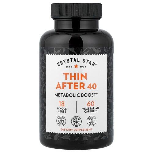 Crystal Star Thin After 40 60 Vegetarian Capsules