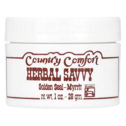 Country Comfort Herbal Savvy Golden Seal Myrrh 1 Oz 28 G