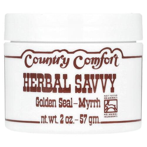 Country Comfort Herbal Savvy Golden Seal Myrrh 2 Oz 57 G