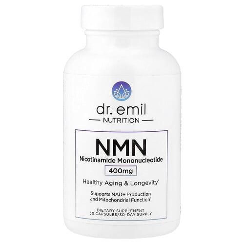 Dr Emil Nutrition Nmn 400 Mg 30 Capsules