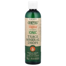 Deva Vegan Low Sodium Ionic Trace Mineral Drops 8 Fl Oz 237 Ml