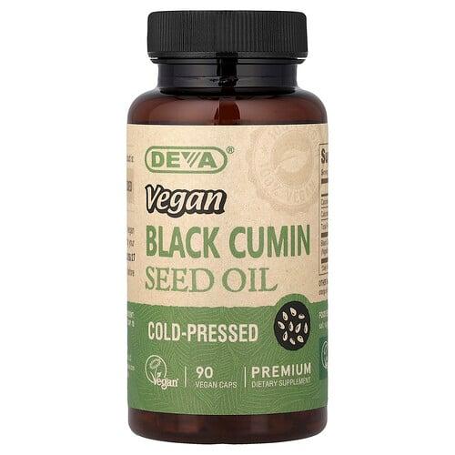 Deva Vegan Black Cumin Seed Oil 90 Vegan Caps 500 Mg Per Capsule