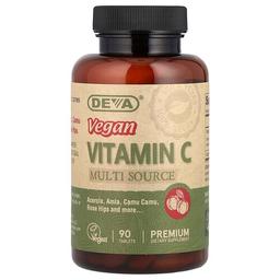 Deva Vegan Vitamin C Multi Source 90 Tablets