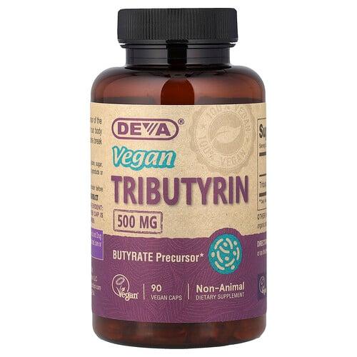 Deva Vegan Tributyrin 500 Mg 90 Vegan Caps