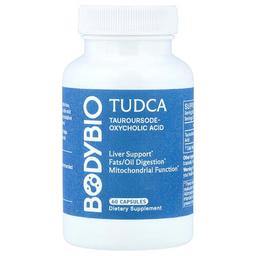 Bodybio Tudca 60 Capsules 250 Mg Per Capsule