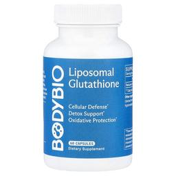 Bodybio Liposomal Glutathione 60 Capsules 250 Mg Per Capsule