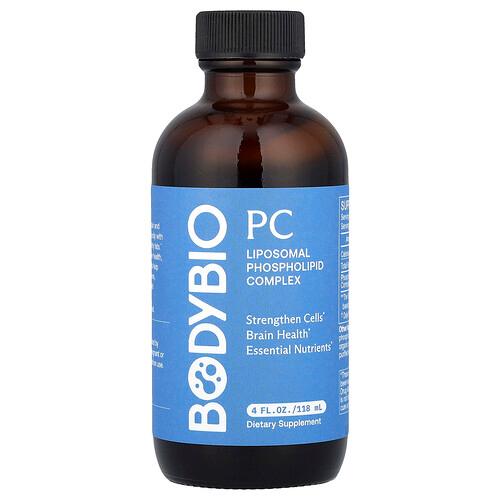 Bodybio Pc Liposomal Phospholipid Complex 4 Fl Oz 118 Ml