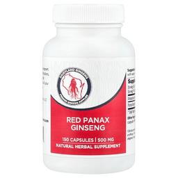Dairyland Ginseng Red Panax Ginseng 500 Mg 150 Capsules