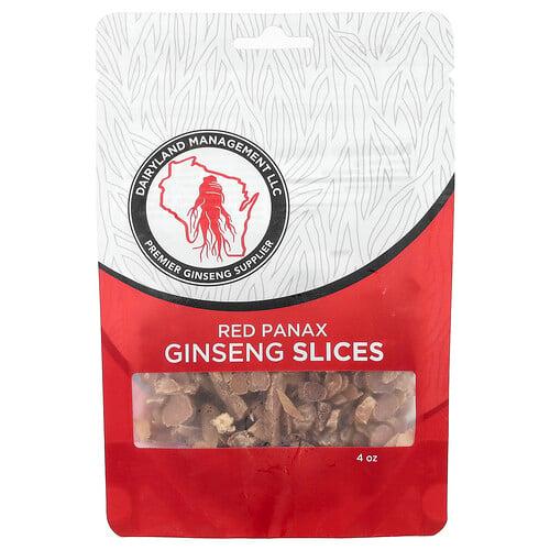 Dairyland Ginseng Red Panax Ginseng Slices 4 Oz