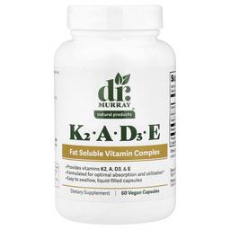 Dr Murray S K2 A D3 E 60 Vegan Capsules
