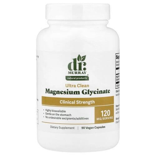 Dr Murray S Magnesium Glycinate 120 Mg 90 Vegan Capsules product image