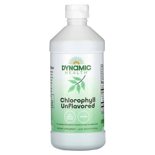 Dynamic Health Chlorophyll Unflavored 16 Fl Oz 473 Ml