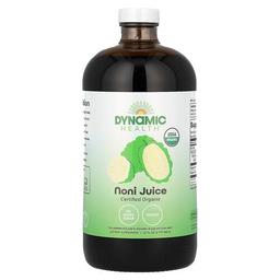 Dynamic Health Certified Organic Noni Juice Glass 32 Fl Oz 946 Ml