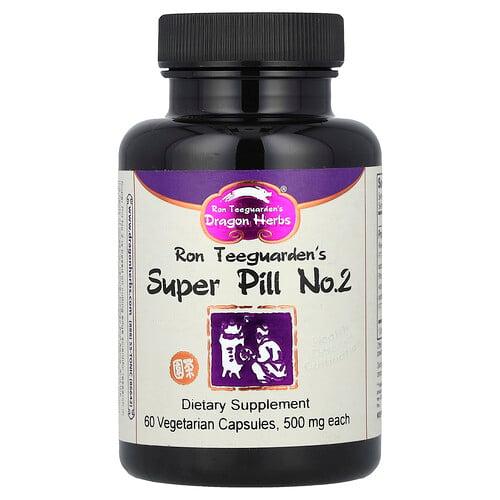 Dragon Herbs Super Pill No 2 500 Mg 60 Vegetarian Capsules product image