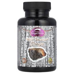 Dragon Herbs Wild Siberian Chaga 450 Mg 100 Capsules