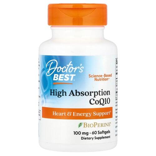 Doctor S Best High Absorption Coq10 60 Softgels