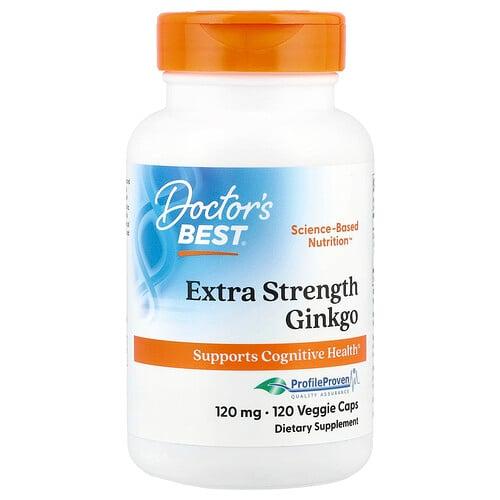 Doctor S Best Ginkgo 120 Mg 120 Veggie Caps