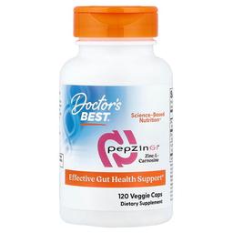 Doctor S Best Pepzin Gi Zinc L Carnosine 120 Veggie Caps