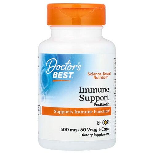 Doctor S Best Immune Support Postbiotic 500 Mg 60 Veggie Caps