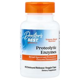 Doctor S Best Proteolytic Enzymes 90 Delayed Release Veggie Caps