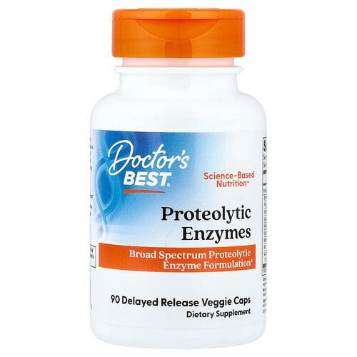 Doctor S Best Proteolytic Enzymes 90 Delayed Release Veggie Caps