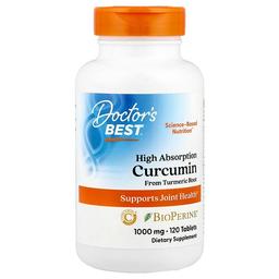 Doctor S Best High Absorption Curcumin 120 Tablets