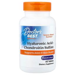 Doctor S Best Hyaluronic Acid Chondroitin Sulfate 60 Tablets
