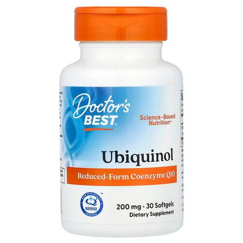 Doctor S Best Ubiquinol 200 Mg 30 Softgels