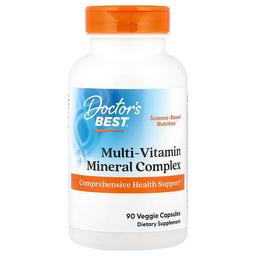 Doctor S Best Multi Vitamin Mineral Complex 90 Veggie Capsules