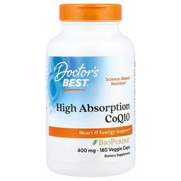 Doctor S Best High Absorption Coq10 180 Veggie Caps