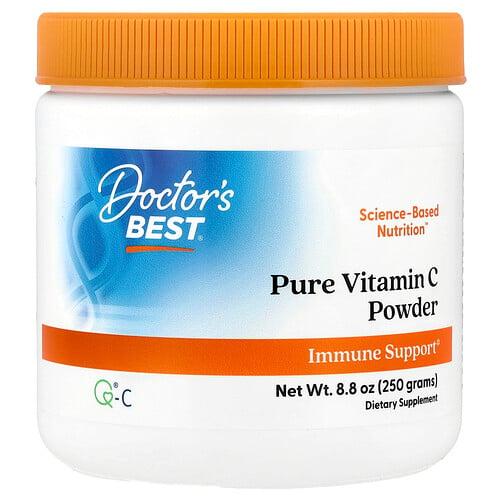 Doctor S Best Pure Vitamin C Powder With Q C 8 8 Oz 250 G product image