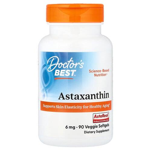 Doctor S Best Astaxanthin 6 Mg 90 Veggie Softgels