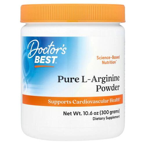 Doctor S Best Pure L Arginine Powder 10 6 Oz 300 G
