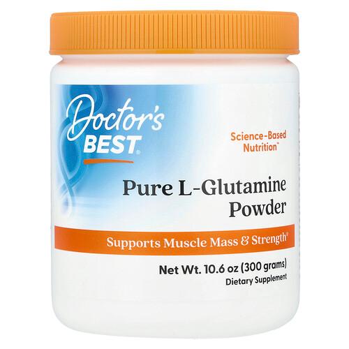 Doctor S Best Pure L Glutamine Powder 10 6 Oz 300 G