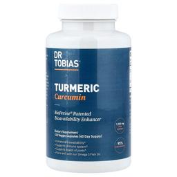 Dr Tobias Turmeric Curcumin 120 Veggie Capsules