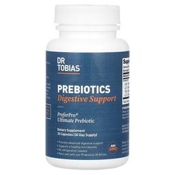 Dr Tobias Prebiotics Digestive Support 15 Mg 30 Capsules
