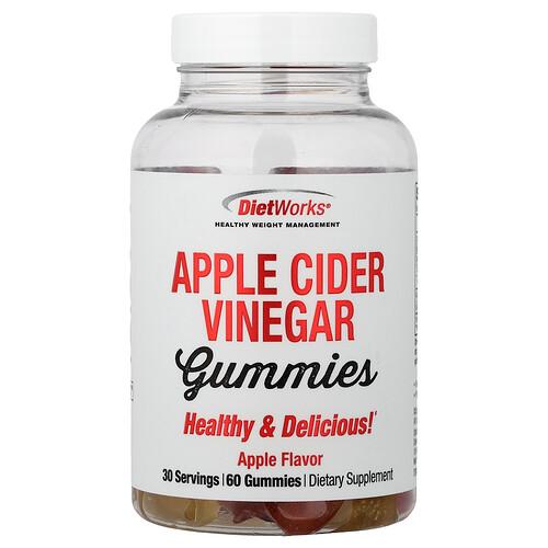 Dietworks Apple Cider Vinegar Gummies Apple 60 Gummies product image