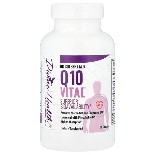 Divine Health Dr Colbert M D Q10 Vital 60 Capsules