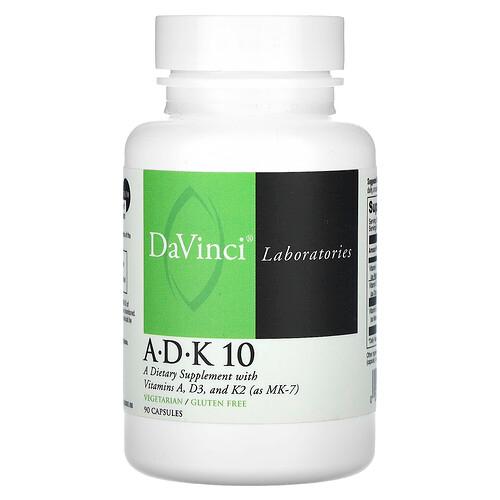 Davinci Laboratories A D K 10 90 Capsules
