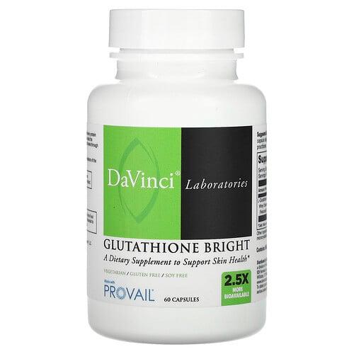 Davinci Laboratories Glutathione Bright 200 Mg 60 Capsules