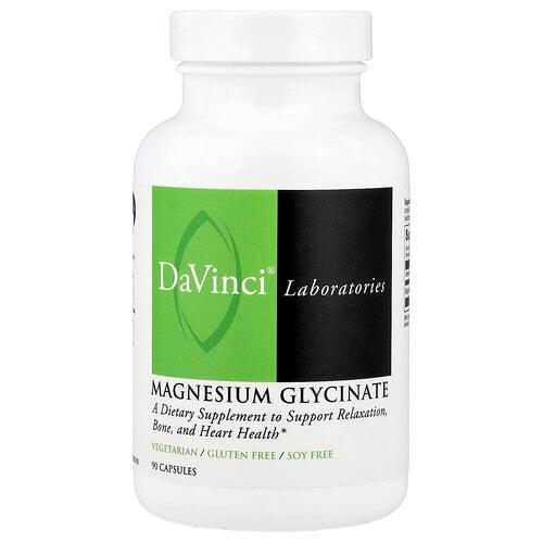 Davinci Laboratories Magnesium Glycinate 90 Capsules 75 Mg Per Capsule