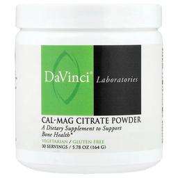 Davinci Laboratories Cal Mag Citrate Powder 5 78 Oz 164 G